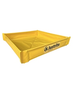 25.5” x 25.5” x 4”, 9 Gallon Capacity, Folding Utility Tray, Yellow - 28586 25.5” x 25.5” x 4”, 9 Gallon Capacity, Folding Utility Tray, Yellow - 28586