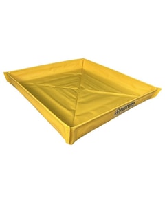 36” x 36” x 4”, 20 Gallon Capacity, Folding Utility Tray, Yellow - 28588 36” x 36” x 4”, 20 Gallon Capacity, Folding Utility Tray, Yellow - 28588