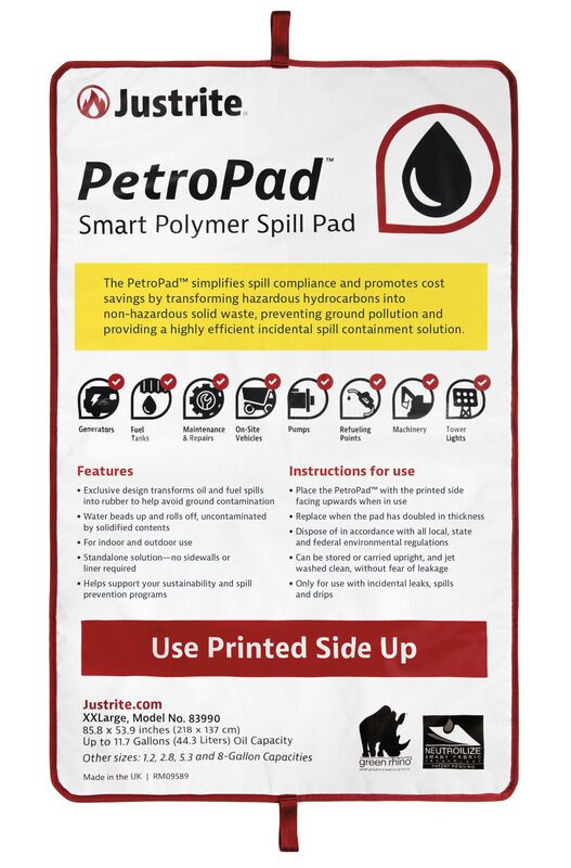 Absorbent Pads PetroPad™ with Smart Polymers, XX-Large – 83990