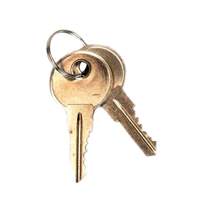Paddle Handle Replacement Keys for Safety Cabinets, Sure-Grip&reg; EX, Set of 2, Lock No. CH545 - 25998
