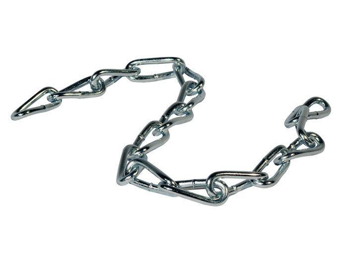 19" Long Chain for Barricade Racks, Single Station, Steel - 35400
